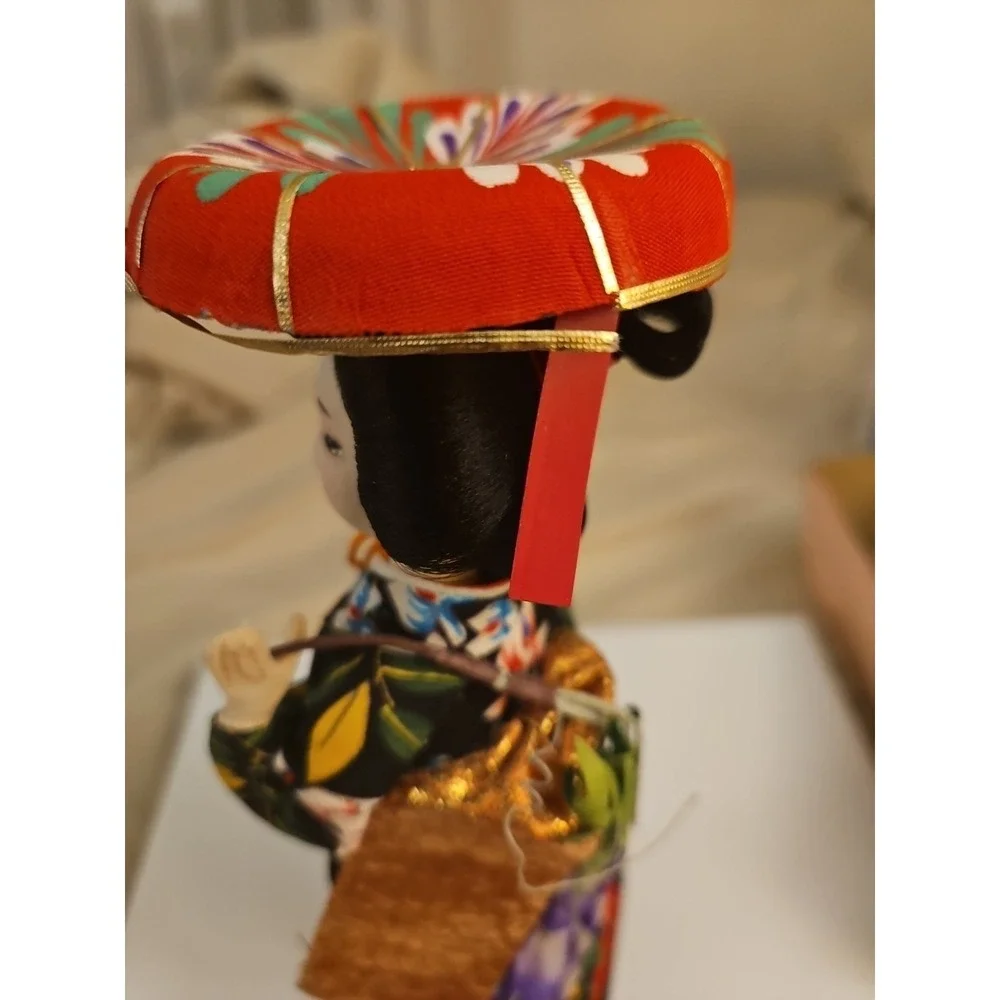Vintage Japenese Geisha Doll / 10" / FUJIMUSUME‎ - Picture 3 of 10
